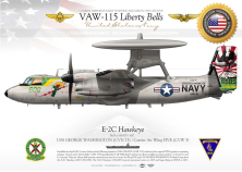 E-2C "Hawkeye" VAW-115 "Liberty Bells" JP-1528