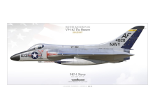 F4D-1 "Skyray" VF-162 "The Hunters" MB-100SP