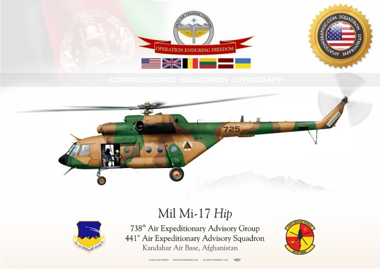 Mil Mi-17 "Hip" 441AEAS Afghanistan JP-1429