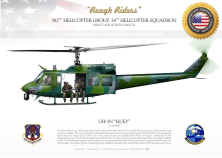 UH-1N "Huey" USAF "Rough Riders" JP-975B