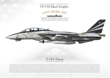 F-14A “Tomcat“ VF-154 "Black Knights" TC-28