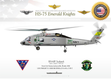 SH-60F “Seahawk” 610 HS-75 JP-322