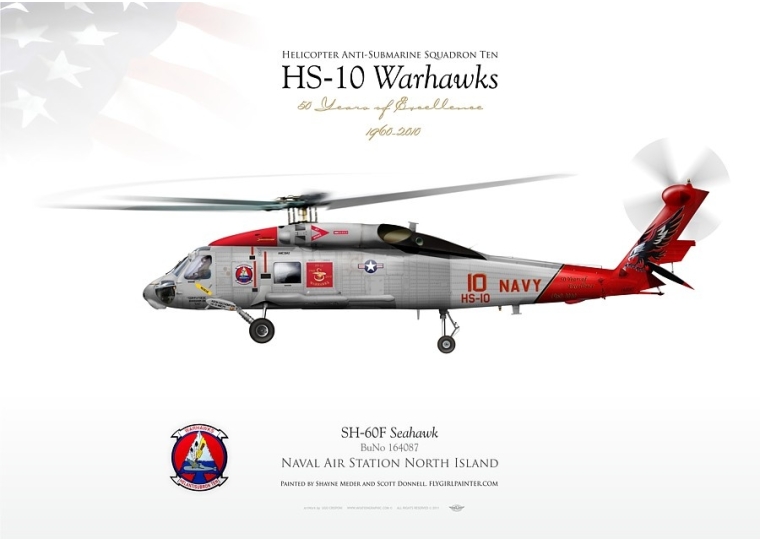 SH-60F “Seahawk“ 10 HS-10 JP-1186