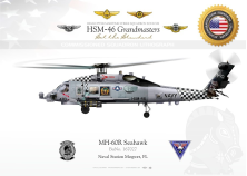 MH-60R "Seahwak" HSM-46 "Grandmasters" JP-1634