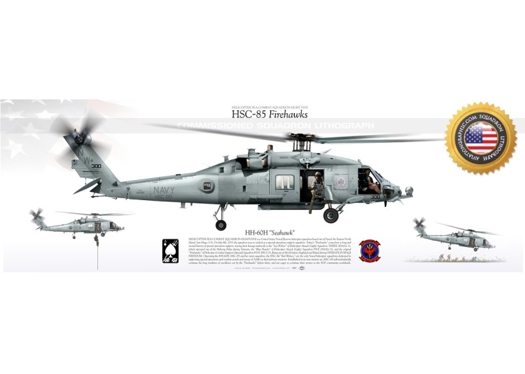 HH-60H "Seahawk" HSC-85 "Firehawks" JP-1520P
