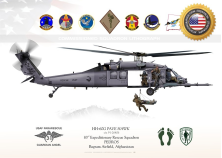 HH-60G "Pave Hawk" 33d RQS Afghanistan JP-1497B