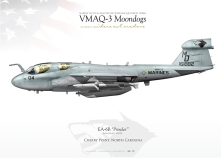 EA-6B “Prowler” VMAQ-3 "Moondogs" JP-1736 