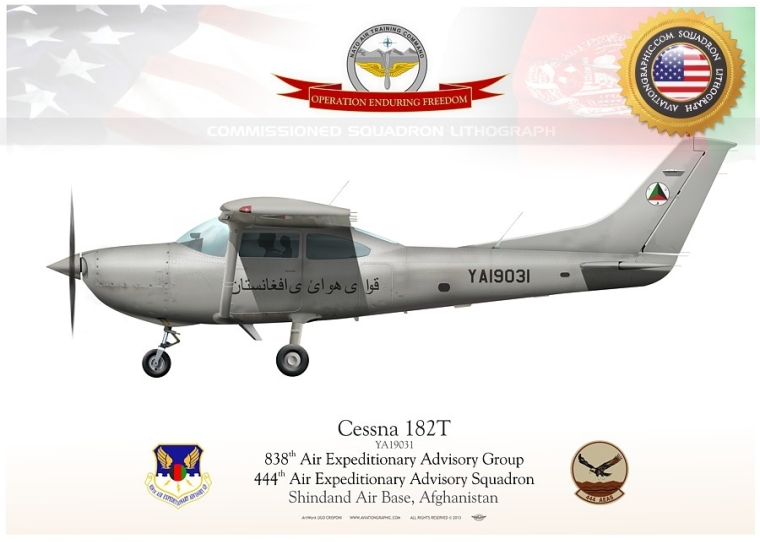 Cessna 182T 444AEAS Afghanistan JP-1381
