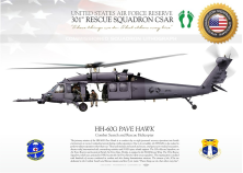 HH-60G "PAVE HAWK" 301 SQ CSAR JP-1265