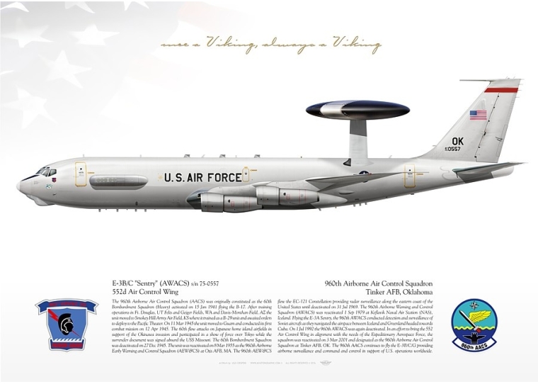 E-3B "Sentry" (AWACS) 960AACS JP-2187