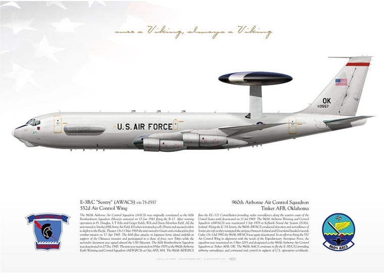 E 3b Sentry Awacs 960aacs Jp 2187 Aviationgraphic