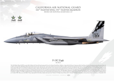 F-15C "Eagle" CALIFORNIA ANG JP-2215