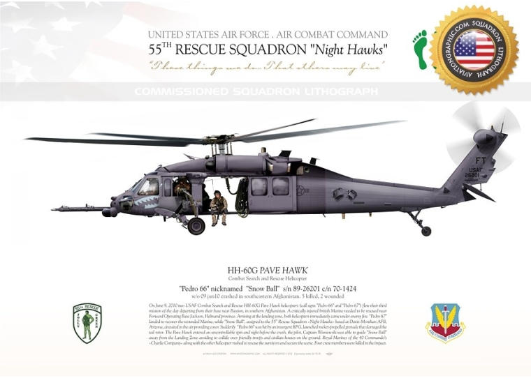 HH-60G "PAVE HAWK" "Pedro 66" JP-1315