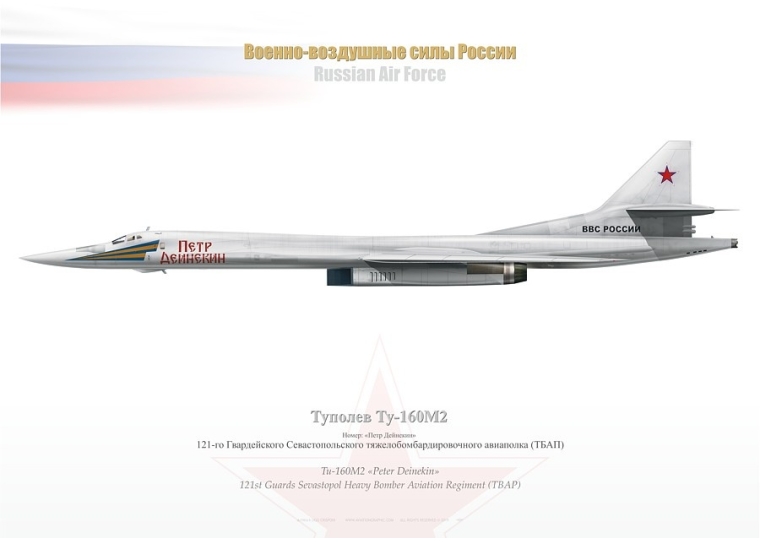 Tu-160M2 "Blackjack" RUSSIAN AIR FORCE JP-2795