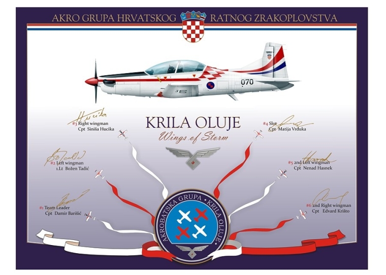 PC-9M "Krila Oluje" Croatia JP-952