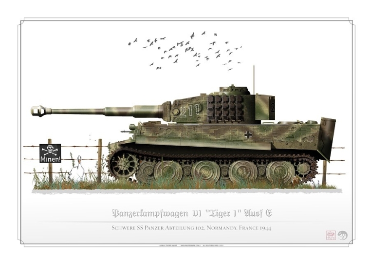 Panzerkampfwagen VI "Tiger" "Red 211" KP-018