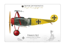 Fokker DR.I 454 Lothar v. Richthofen 1917 MFU-30