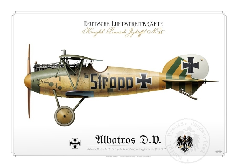Albatros D.V.a "Stropp" 1918 BH-04