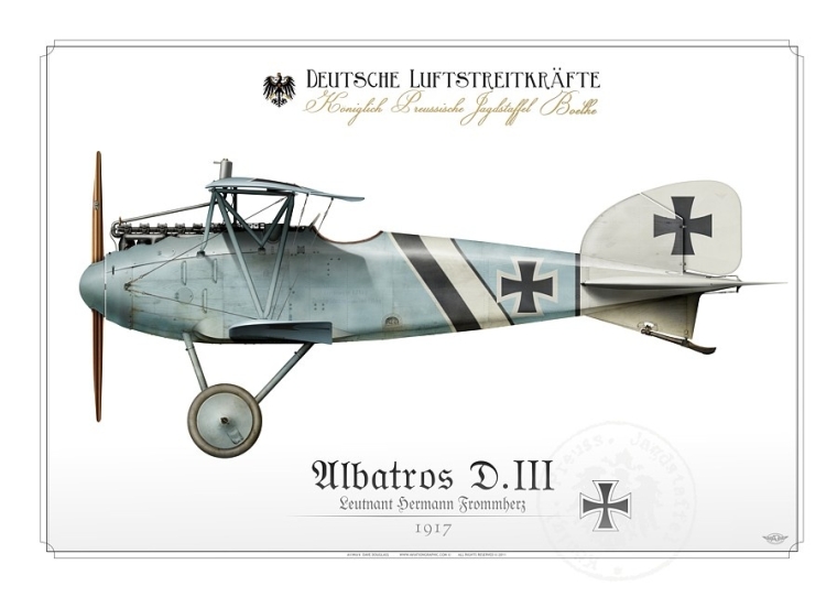 Albatros D.III Ltn. Frommherz 1917 BH-27
