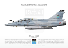 Mirage 2000B ESCADRON DE CHASSE 2/5 "ILE DE FRANCE" FF-22