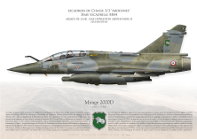 Mirage 2000D ESCADRON DE CHASSE 3/3 "Ardennes" FF-31