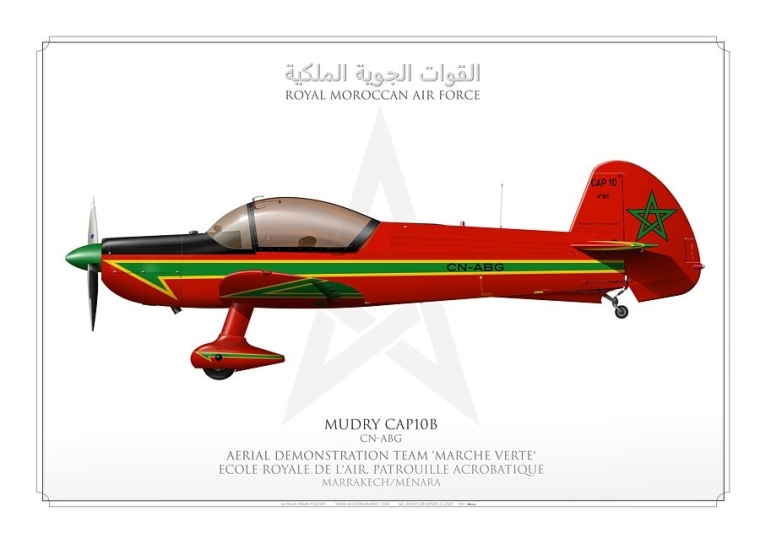 Mudry CAP10B Morocco FF-73