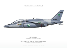 Alpha Jet NAF465 Nigeria FF-95