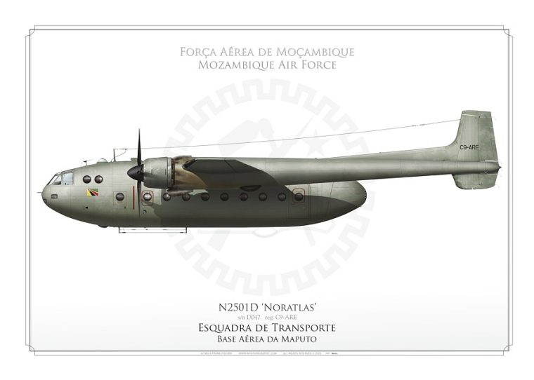N.2501 "Noratlas" Mozambique FF-108