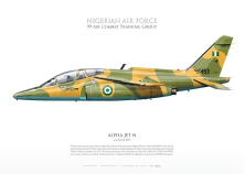 Alpha Jet NAF453 Nigeria FF-94