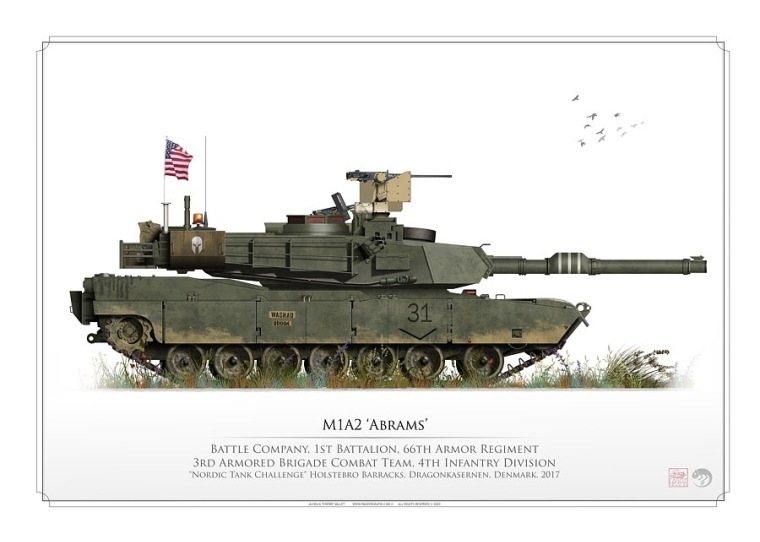 Acas 80150 * Academia Rompecabezas 4D tanque Abrams