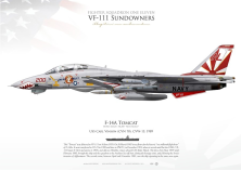 F-14A "Tomcat" VF-111 "Sundowners" DP-15 