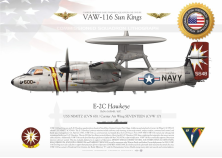 E-2C "Hawkeye" VAW-116 "Sun Kings" 2021 JP-4159