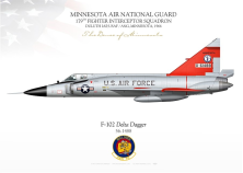 F-102 "Delta Dagger" 179FIS USAF CZ-19