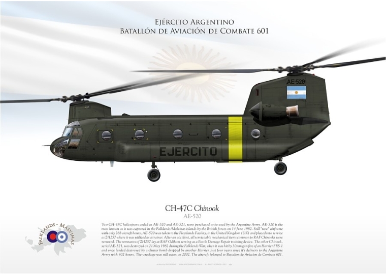 CH-47C EA Argentina JP-4355