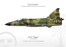 Saab JA37D "Viggen" F17-03  IK-64