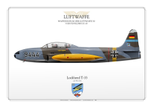T-33 94+44 LUFTWAFFE JP-4550