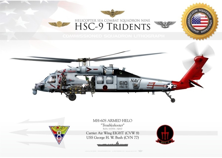 MH-60S ARMED HELO HSC-9 JP-1357