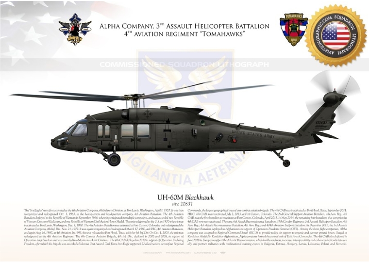 UH-60M "Blackhawk" Tomahawks JP-4271