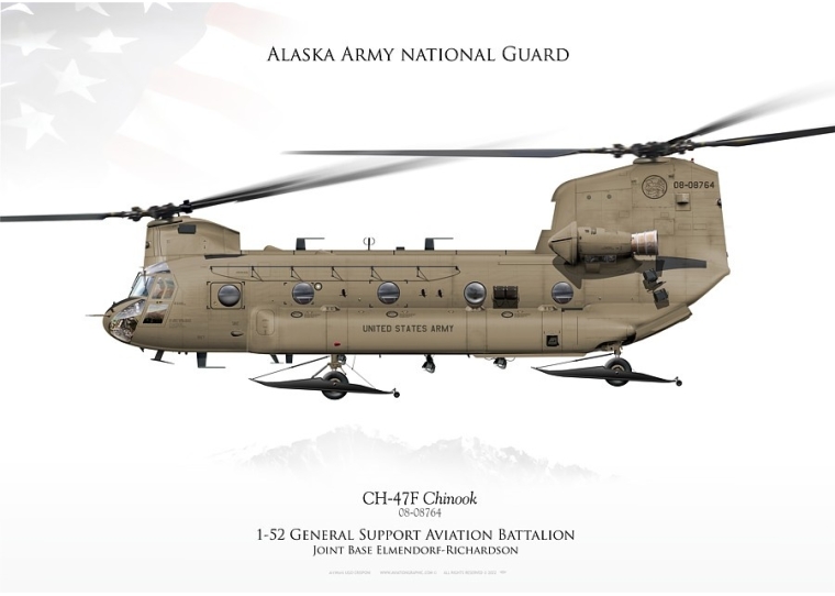 CH-47F "Chinook" 1-52 AVN Alaska JP-4346
