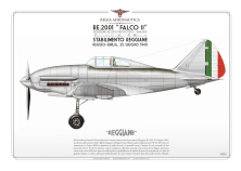 Re.2001 "Falco II" Prototipo CC-37