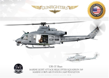 UH-1Y "Venom" 02 HMLA-369 "GUNFIGHTERS" USMC JP-1065C