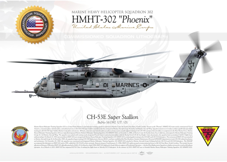 CH-53E "Super Stallion" HMHT-302 "Phoenix" JP-2539