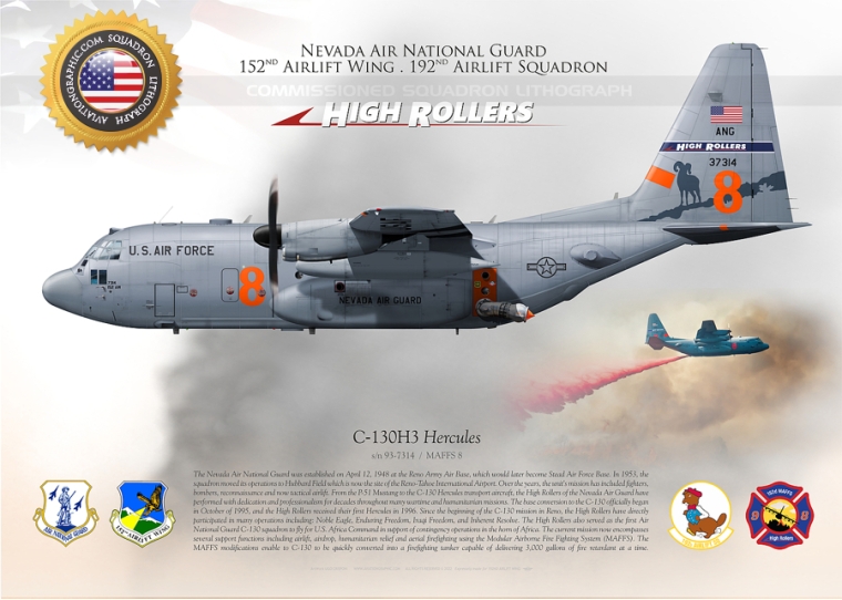 C-130H3 "High Rollers" JP-4863