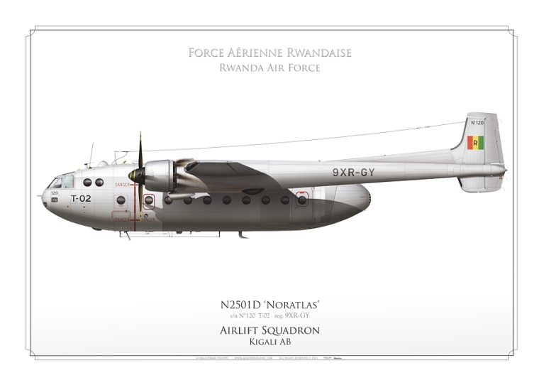 N.2501 "Noratlas" Rwanda FF-109