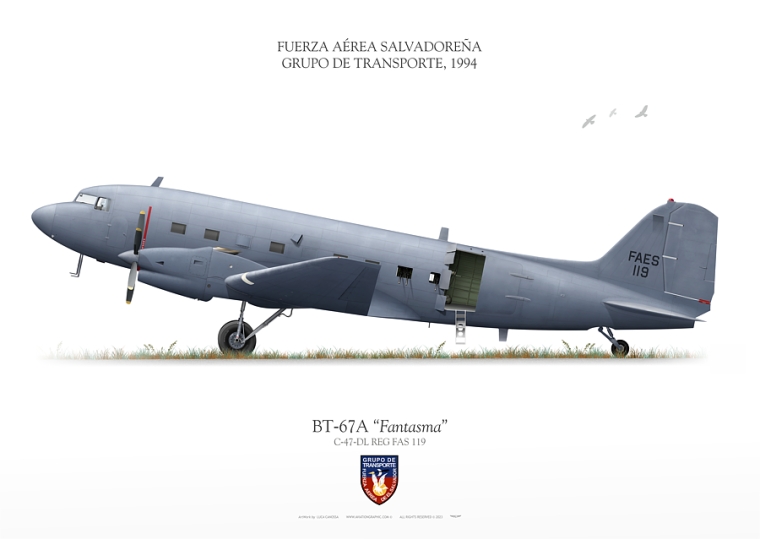 BT-67A “Fantasma” FAS 119 LC-37